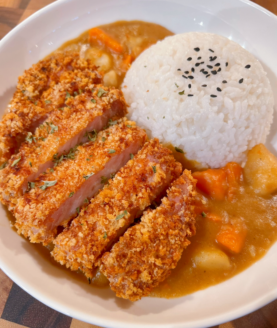 Airfryer Pork Katsu Curry