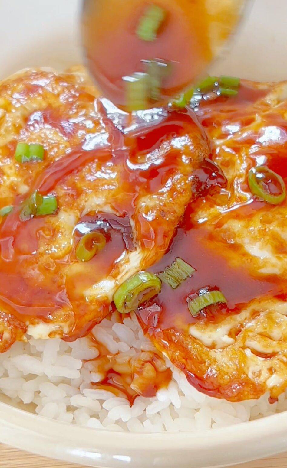 Sweet and Sour Fried Eggs