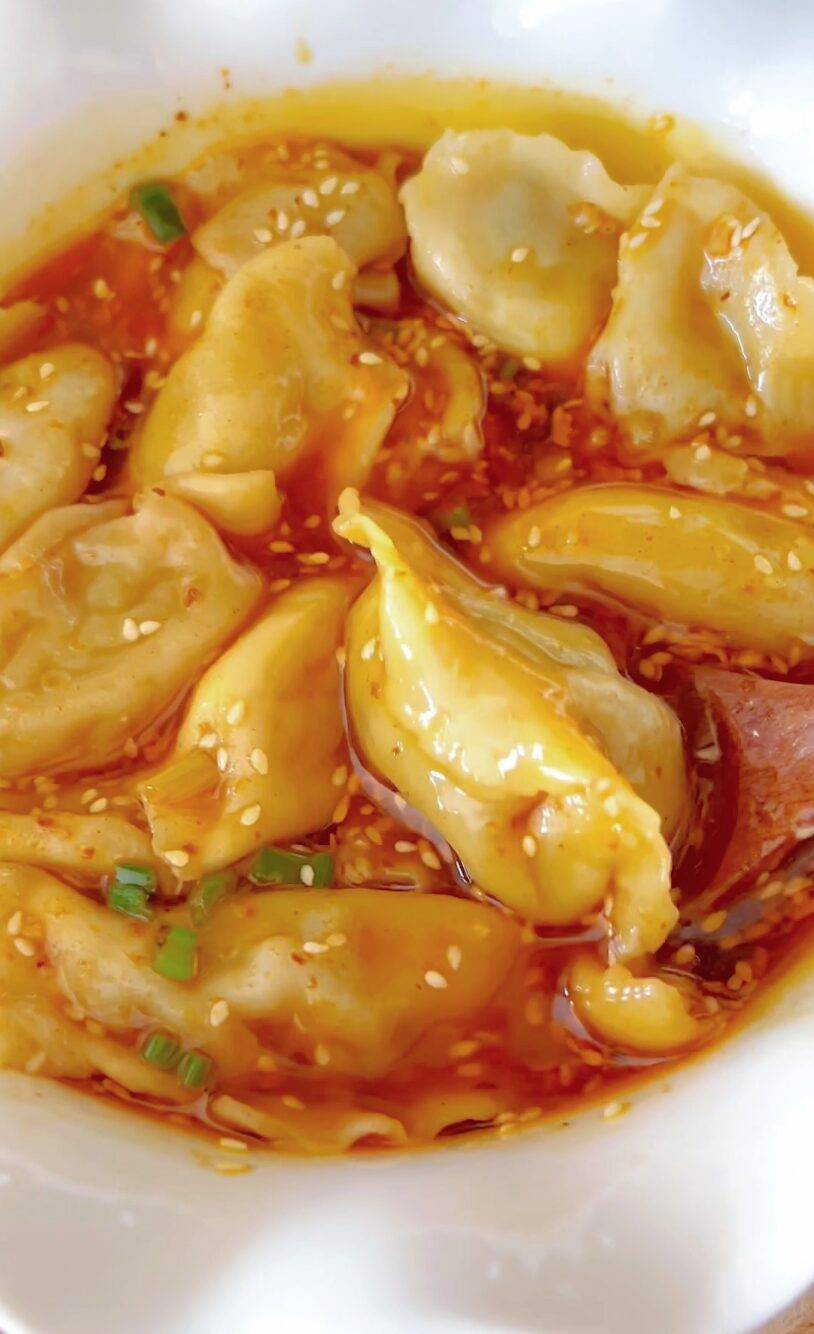 Hot and Sour Dumpling Soup