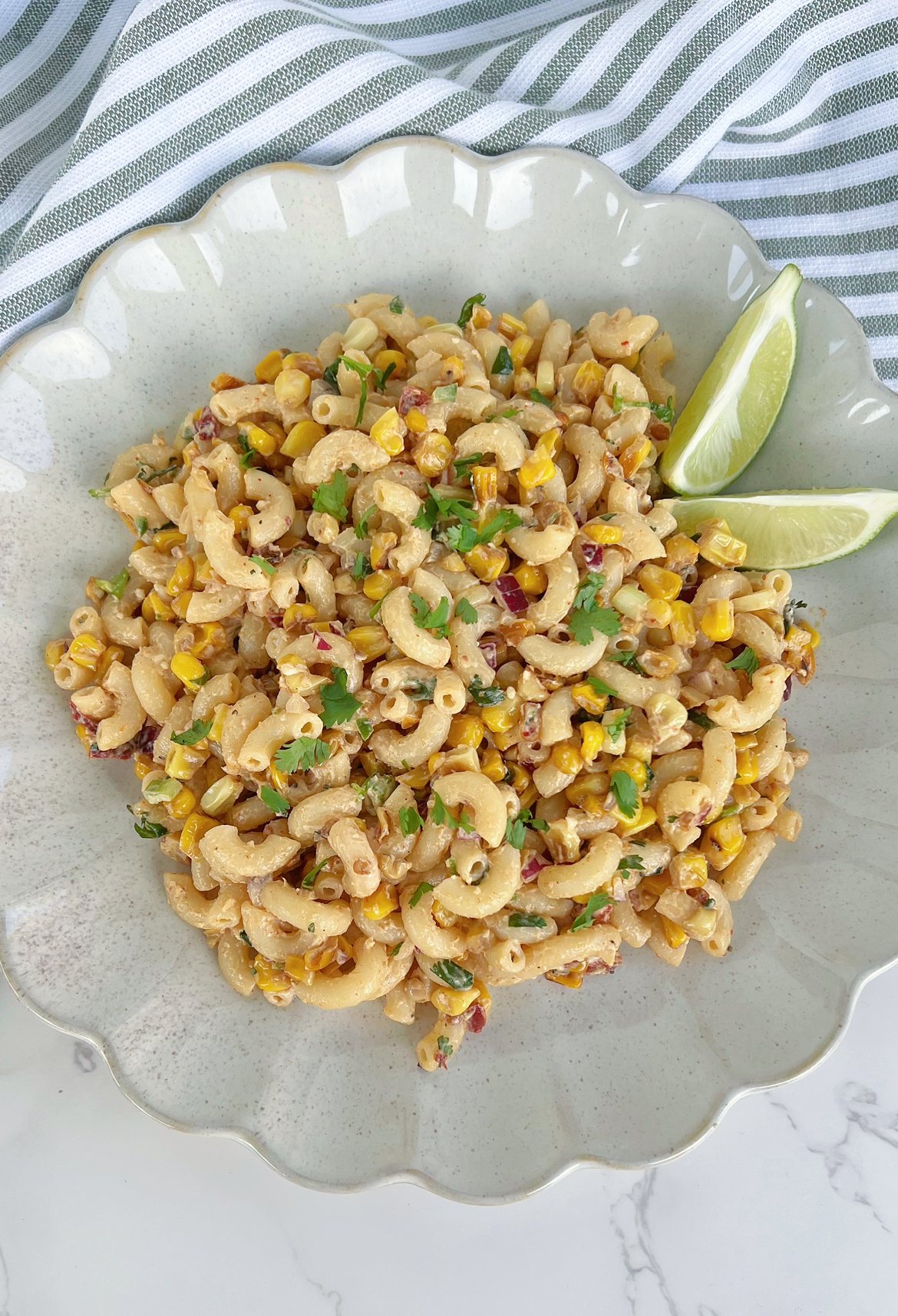 Elote Pasta Salad (Mexican Street Corn Pasta)