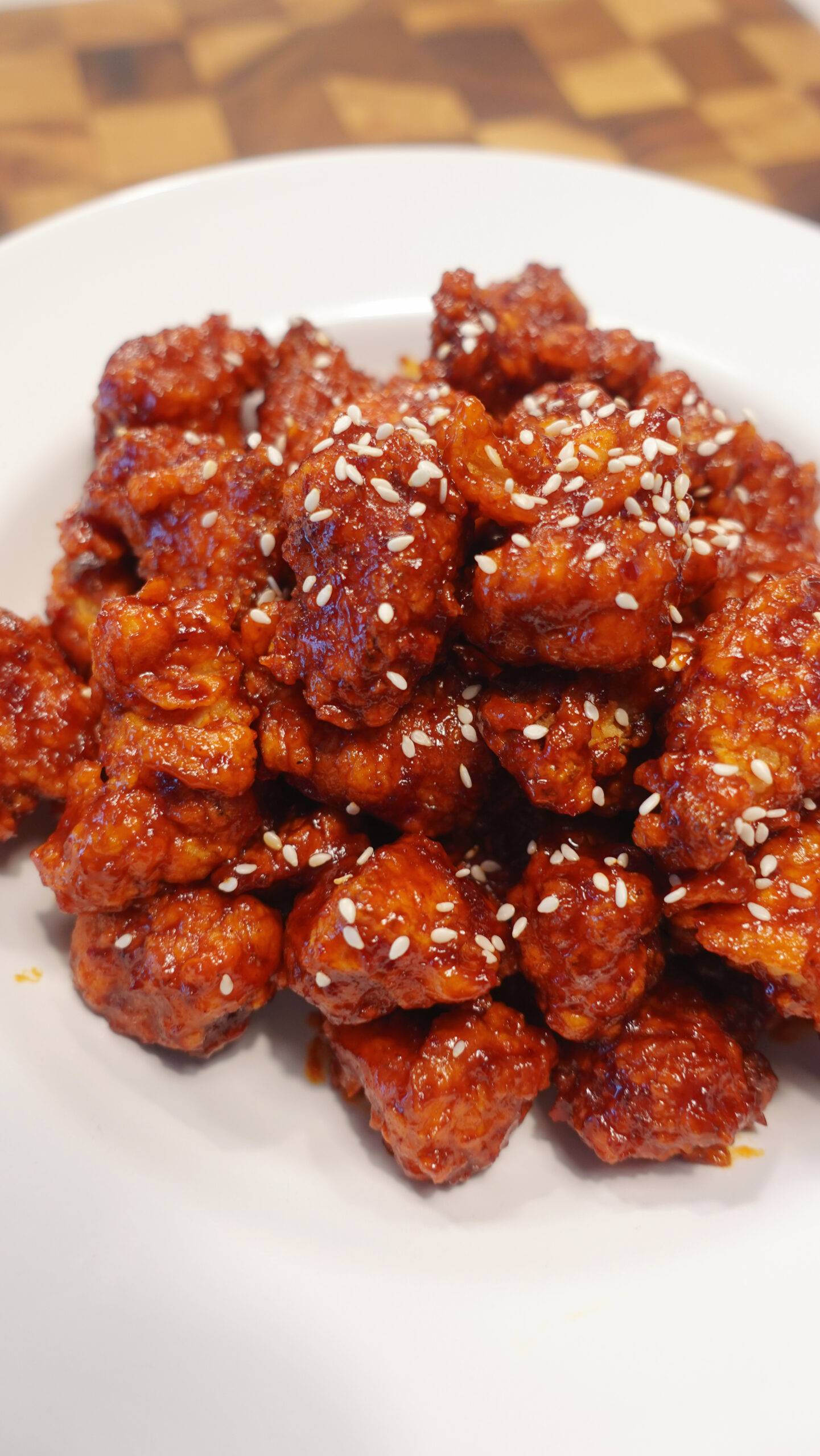Sweet and Spicy Korean Fried Chicken