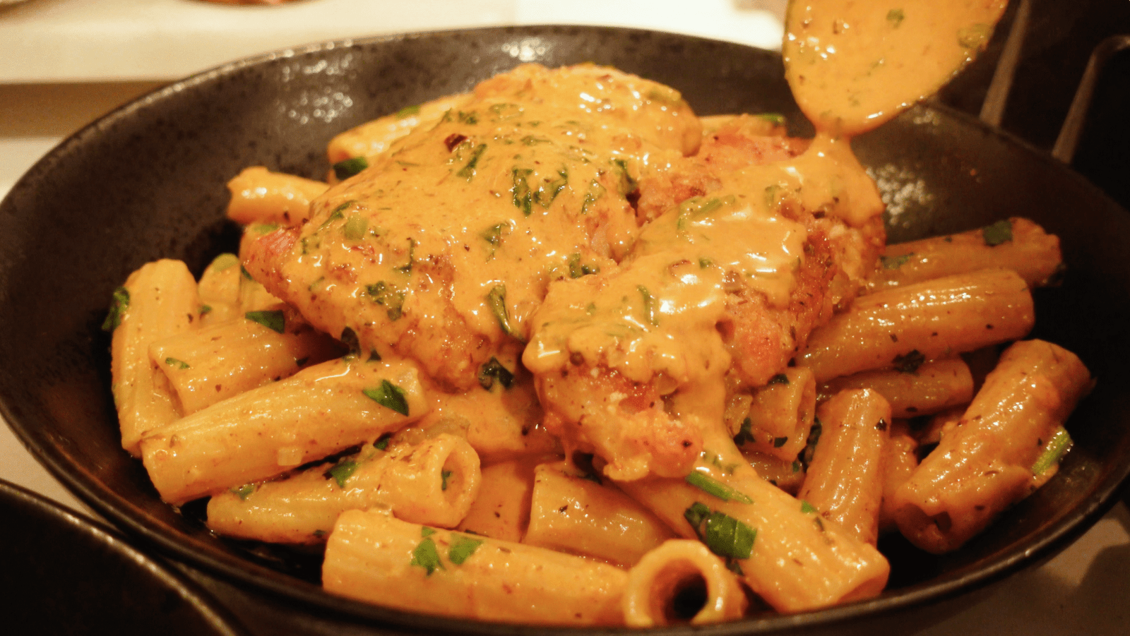 Creamy Cajun chicken Pasta