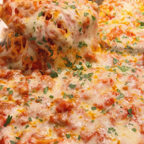 Cheesy Italian Sausage and Zucchini Stuffed Shells