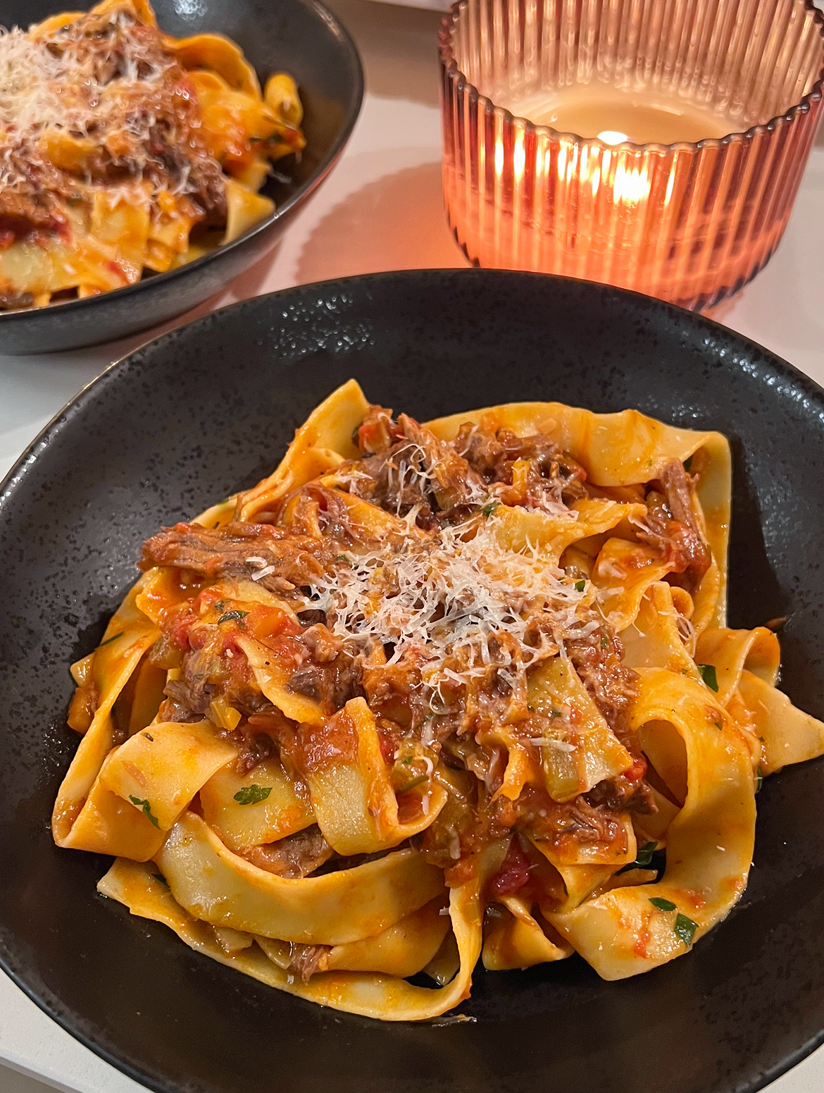 Braised Short Rib and Mushroom Ragu
