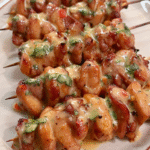 Thai Chicken Skewers with Sweet Chili Sauce