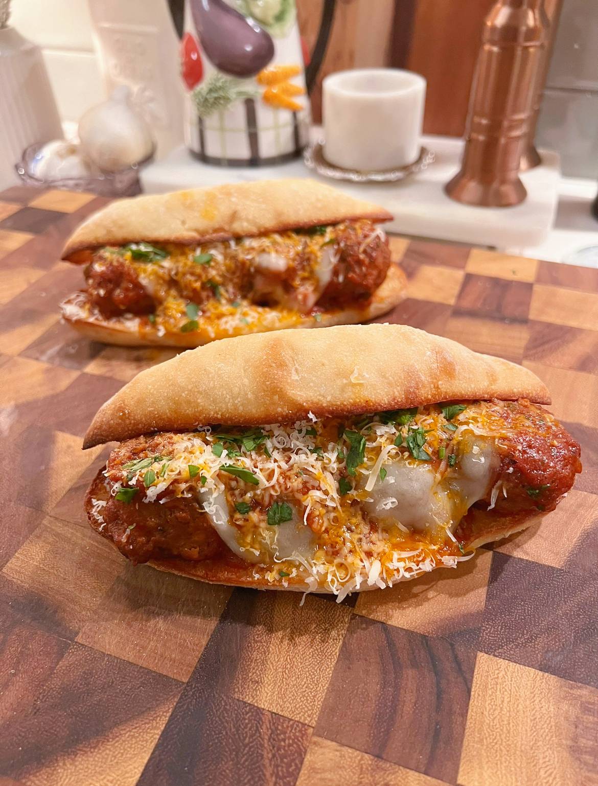 Meatball Sub with Homemade Meatballs