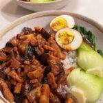 Taiwanese Braised Pork Over Rice (Lu Rou Fan)