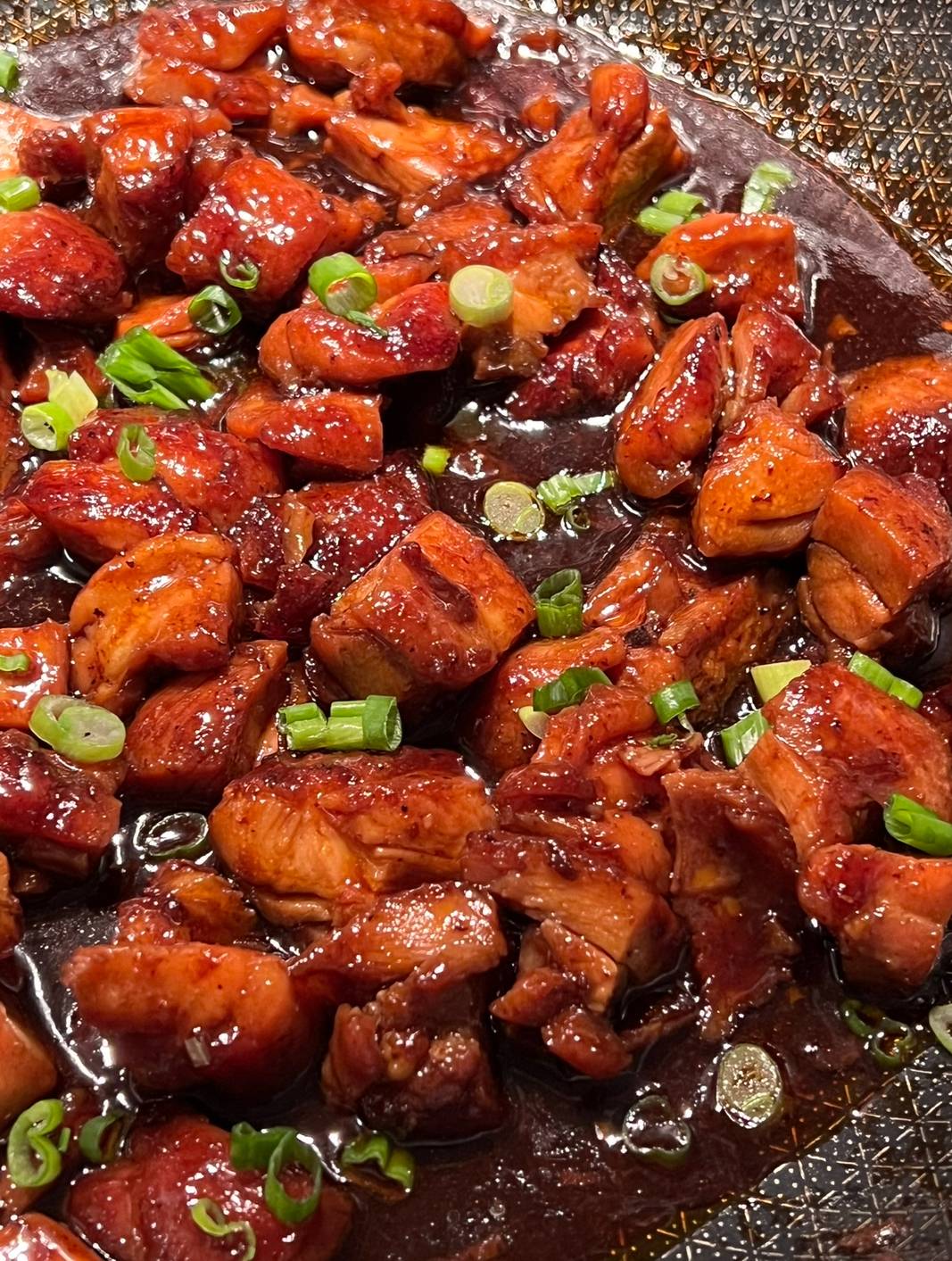 Sriracha Maple Bourbon Chicken