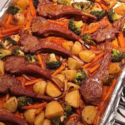 One-Pan Lamb Chops with Cumin Soy Glaze
