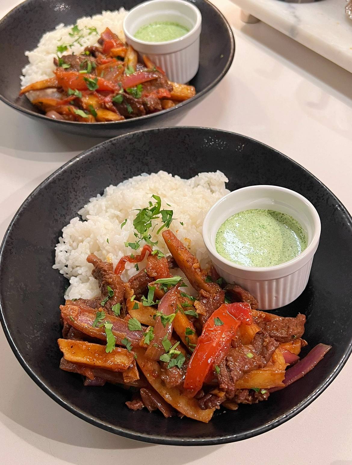 Peruvian Lomo Saltado