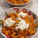 Sausage Vodka Bolognese with Burrata
