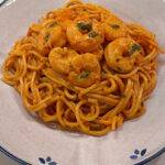 Creamy Gochujang Shrimp Pasta