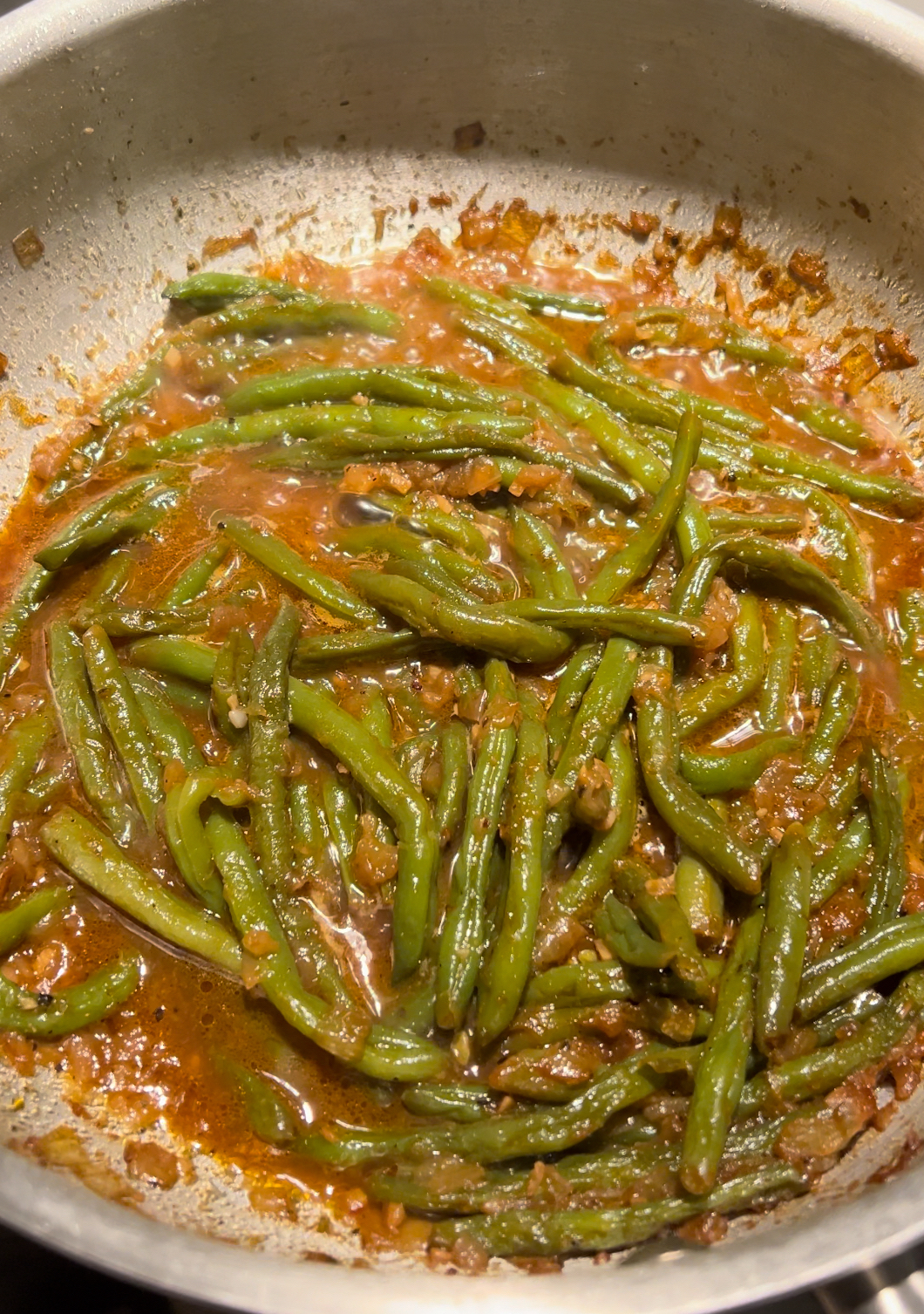 The Best Braised Green Beans