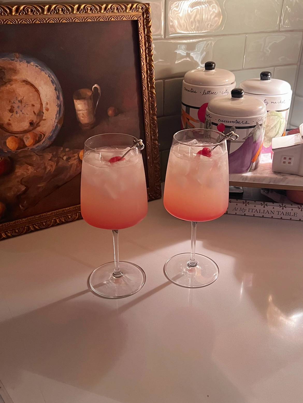 Raspberry Lychee Spritz
