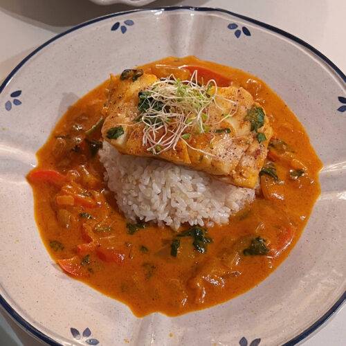 Thai Red Curry Cod