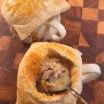 Mini Creamy Chicken and Mushroom Pot Pie