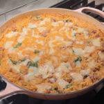 One-Pan Creamy French Onion & Sausage Orzo